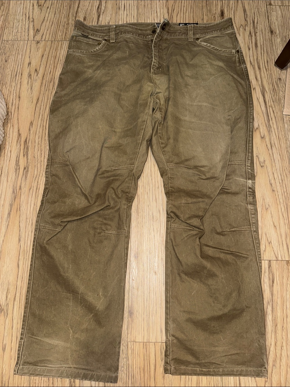 Kühl Men's Hiking Pants 40x30 in Olive Brown